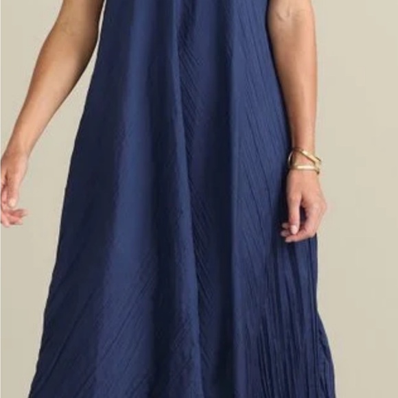 Soft Surroundings Elegant Blue Maxi Dress - Picture 4 of 5